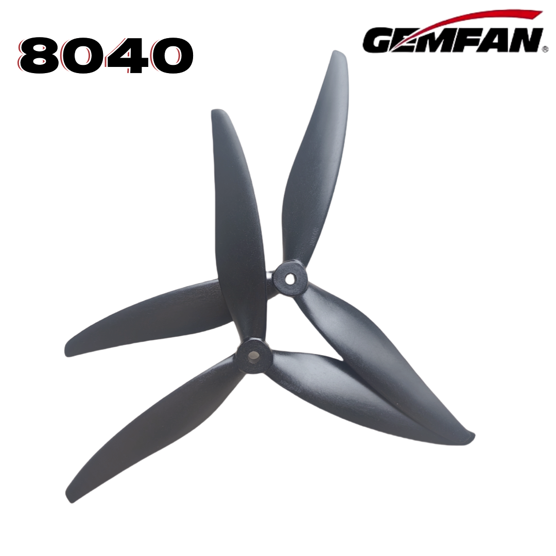 Fpv Drone Propeller - Gemfan 8040 8X4X3 3-Blade 8-Inch Baling-Baling