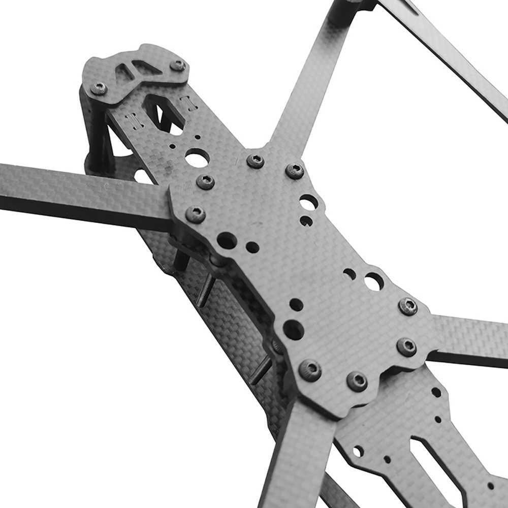 MARK V2 8/9/10 inci 3K Serat K - Fpv Drone Frame ulasan dan harga
