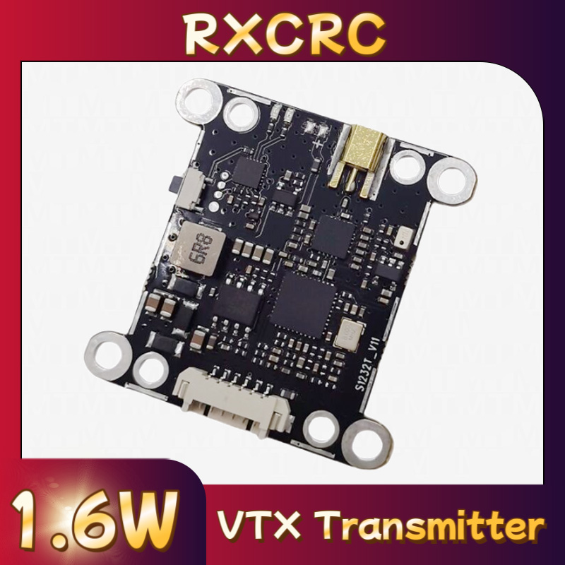Modul RXCRC 5.8G 48CH 1.6W VTX - Fpv Drone Transmitter ulasan dan harga