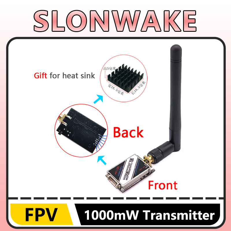 SLONWAKE 5.8G 48CH 1W VTX 100/ - Fpv Drone Camera ulasan dan harga