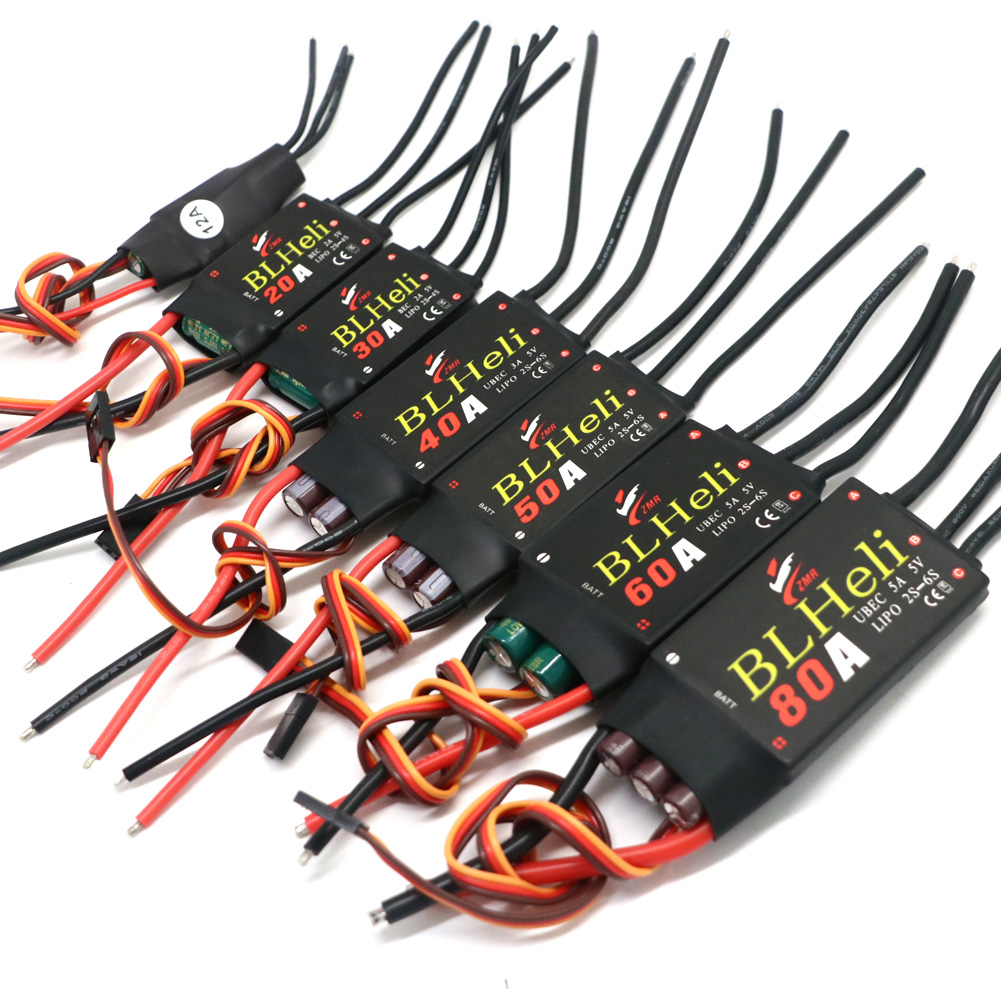 BLHeli Tanpa Sikat ESC 80A 12A - Fpv Drone Esc ulasan dan harga